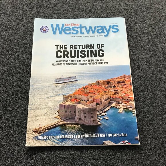 San Diego Auto Club Westways Magazine AAA Spring 2023 "The Return of Cruising" - Picture 1 of 2